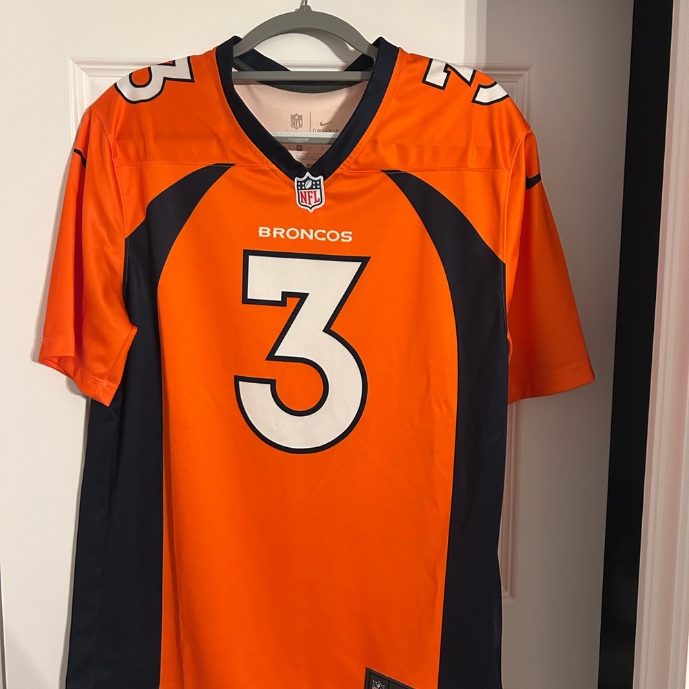 NFL Orange and Black Jersey Shirt